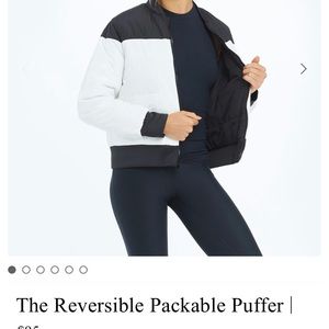 Summersalt Reservable Packable Bomber Jacket NWOT